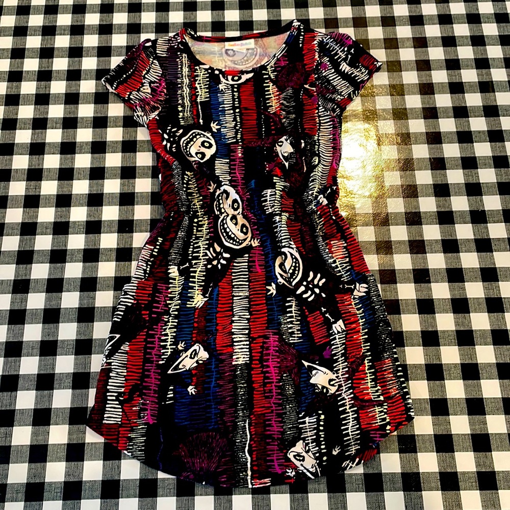 Lularoe Nightmare before Christmas dress Halloween size 4